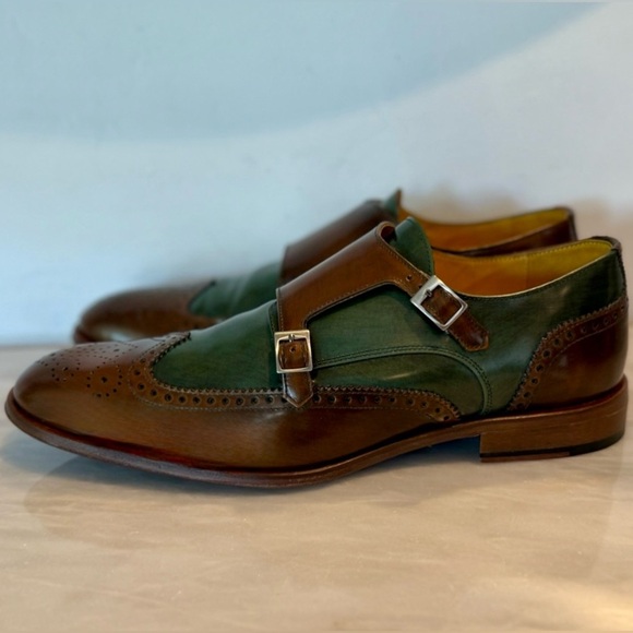 Undandy “48 Rep Butler” Double Monk Strap Shoes – Men’s Size 11 / EU 44 - Picture 6 of 15